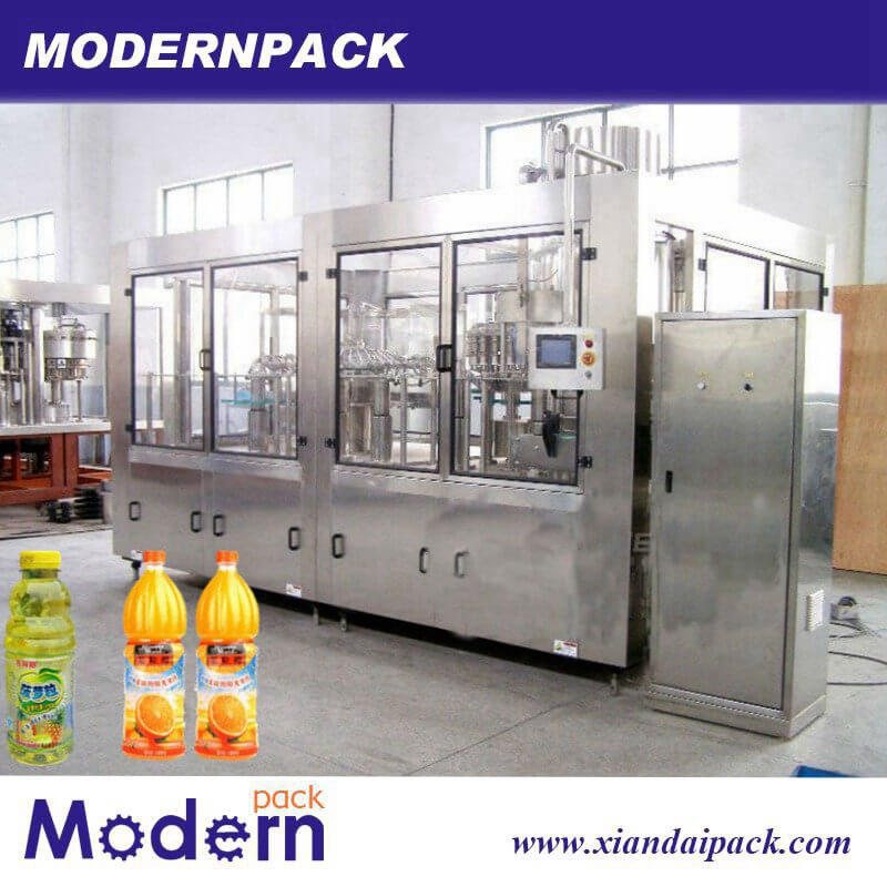 全自动瓶装果汁饮料生产机械